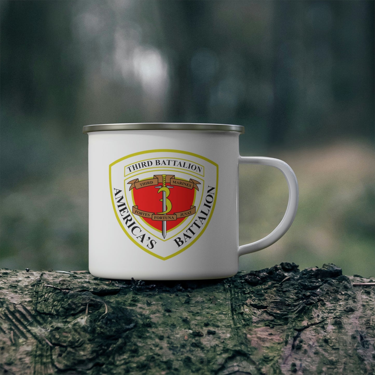 Enamel Throwback Camping Mug