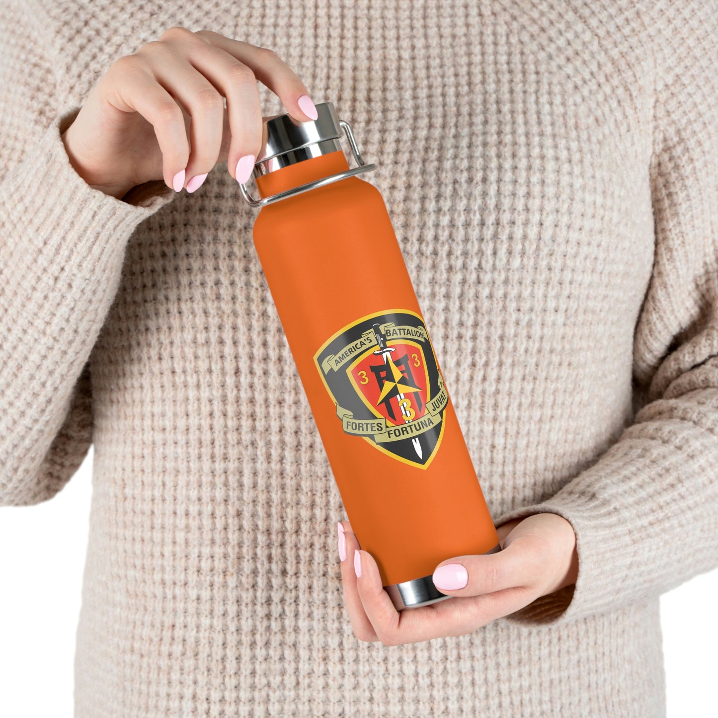 Copper Vacuum Insulated Bottle, 22oz