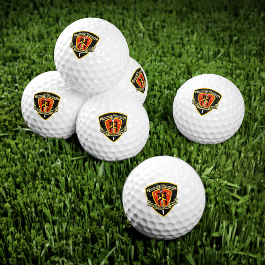 Logo Golf Balls, 6pcs