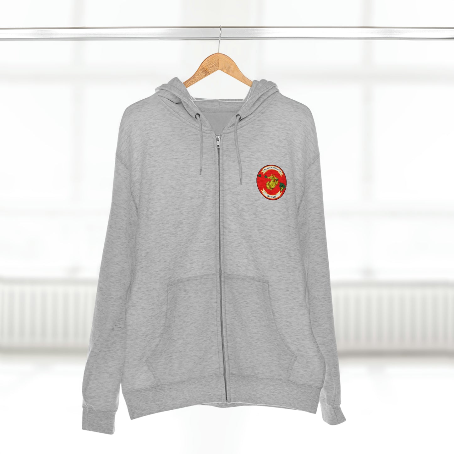 Premium Throwback Full Zip Hoodie