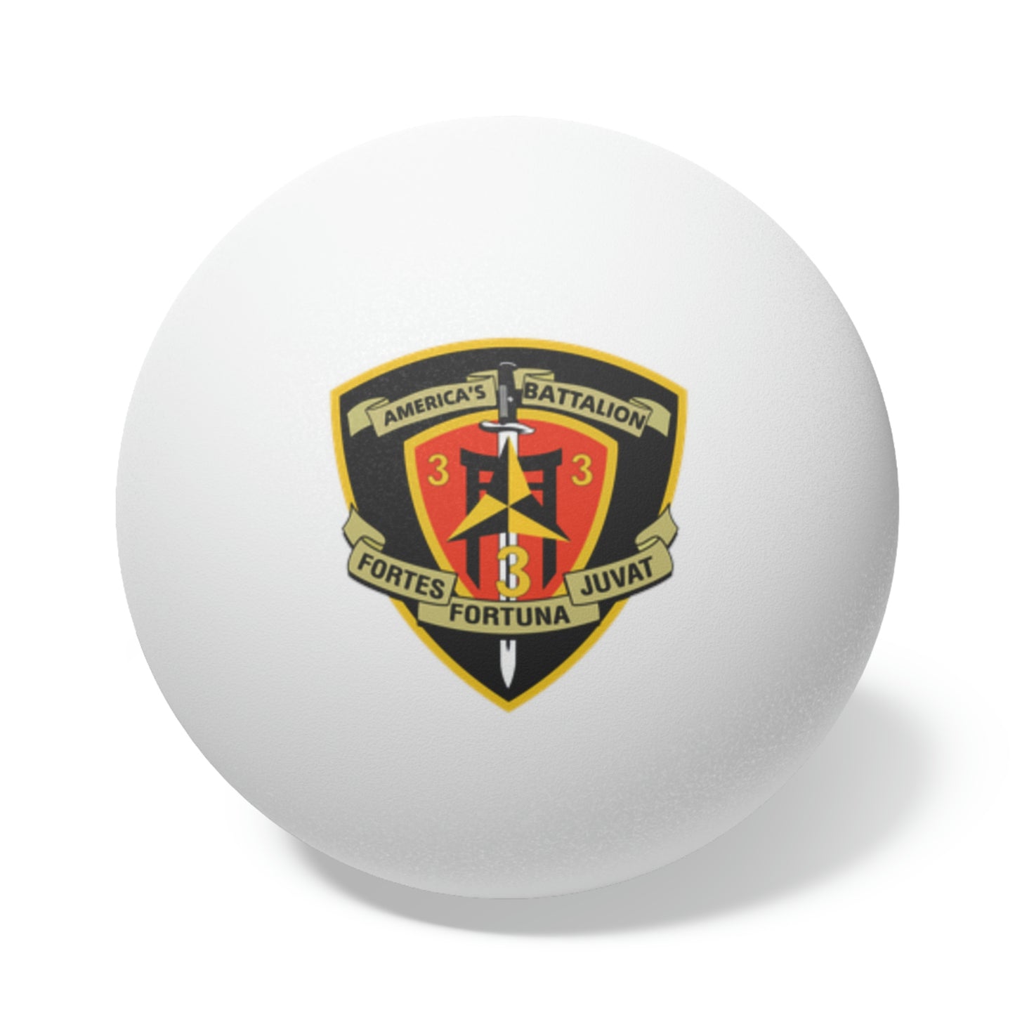 3/3 Logo Balls, 6 pcs